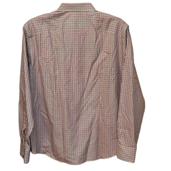 UNTUCKit Cotton Button Down Casual Dress Shirt Plaid Size XL - Picture 3 of 5